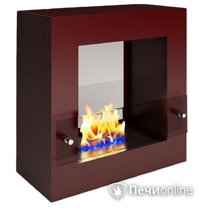 Биокамин ЭкоЛайф Cube Glass black burgundy Арома, c250 в Серове